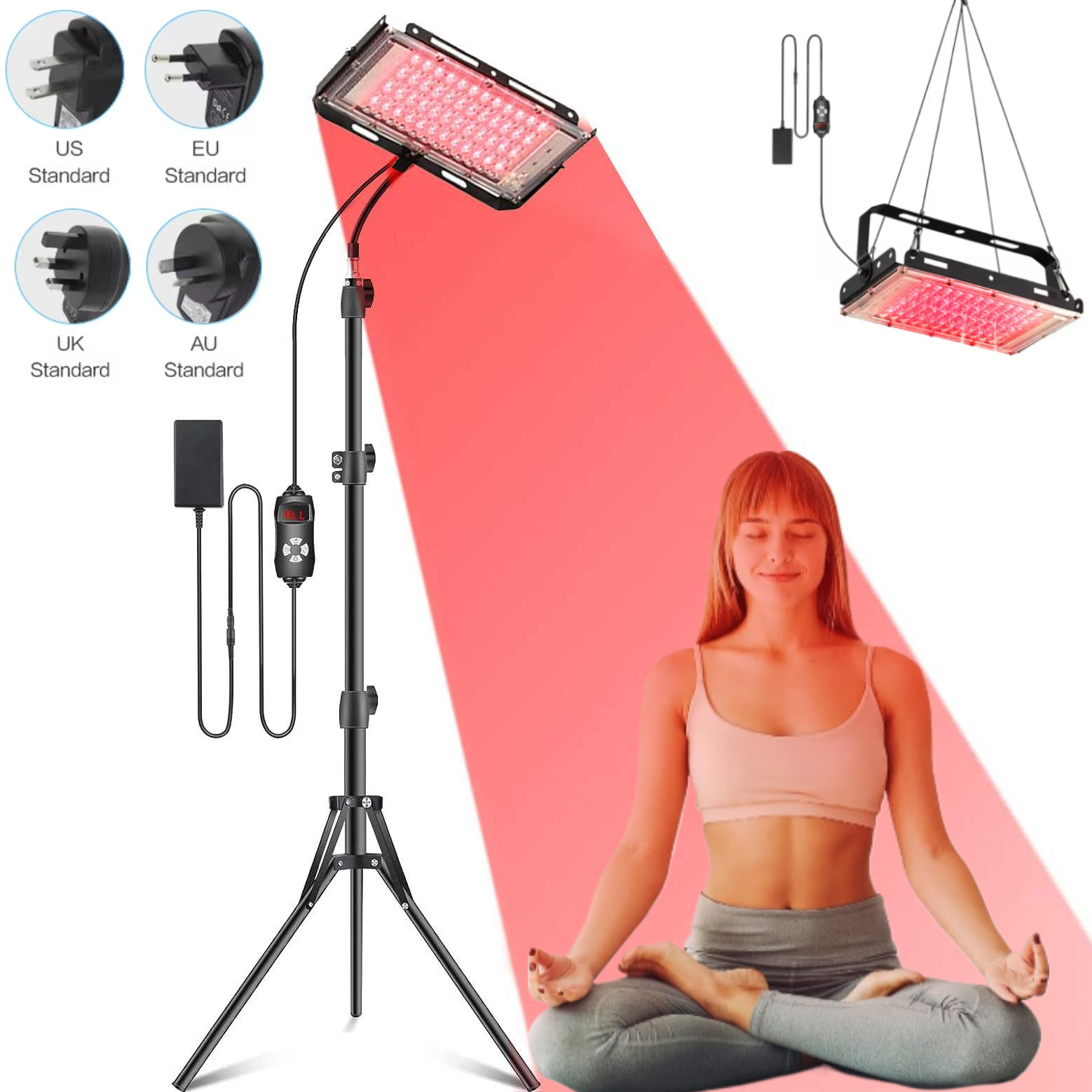 Galvanic Skin Sensor - 3 in 1 Infrared&Red Light Therapy