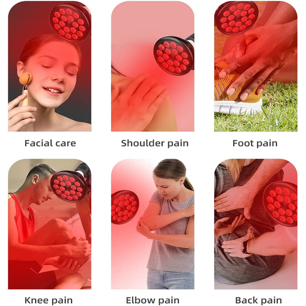 E27 Par38 54W 660nm Red Therap - Galvanic Skin Sensor recension och pris