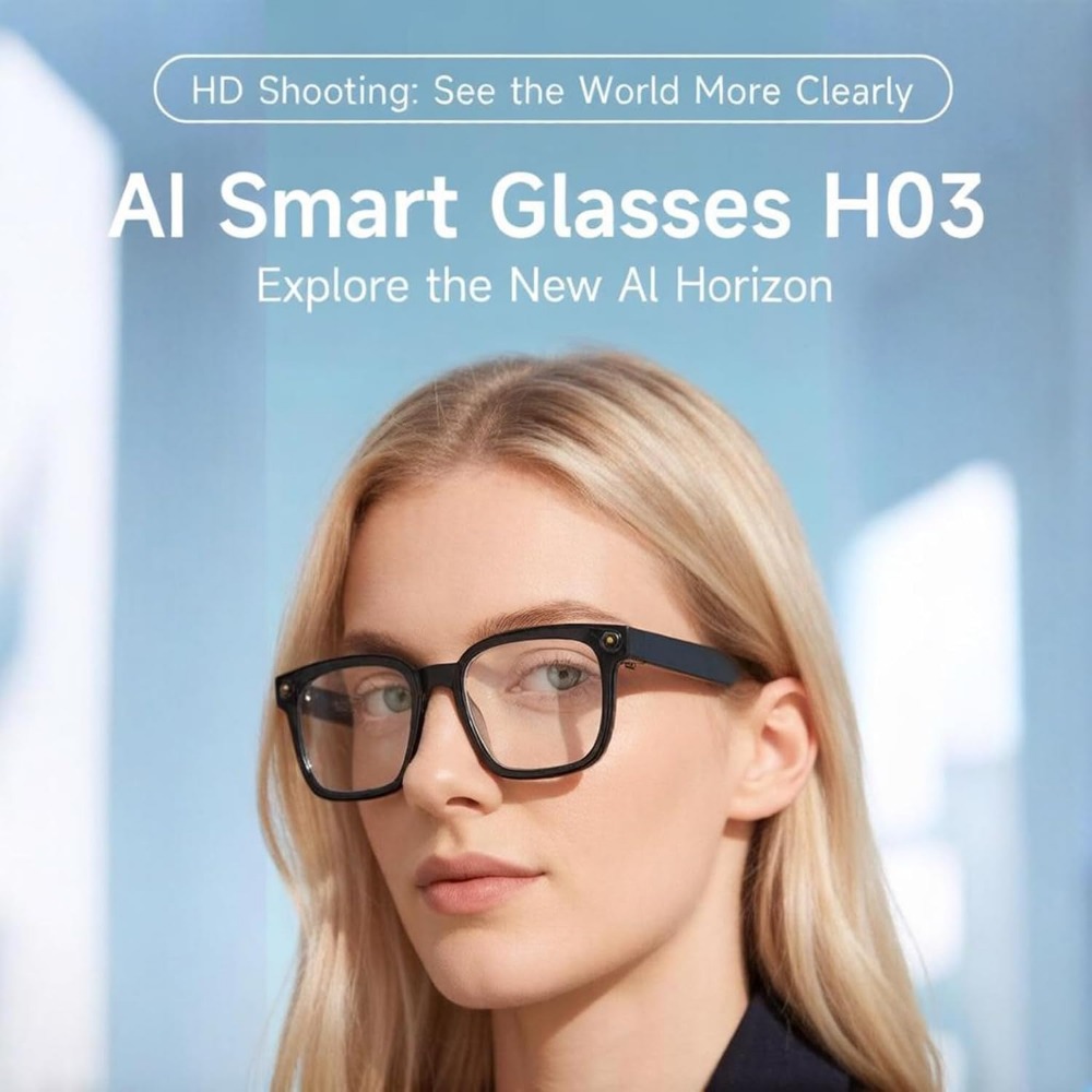 Smart Glasses with 8MP Camera, - Smart Glasses Lens recension och pris