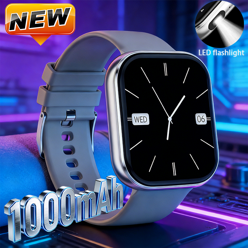 New 1000mAh Large Battery Smar - Fall Detection Watch recension och pris