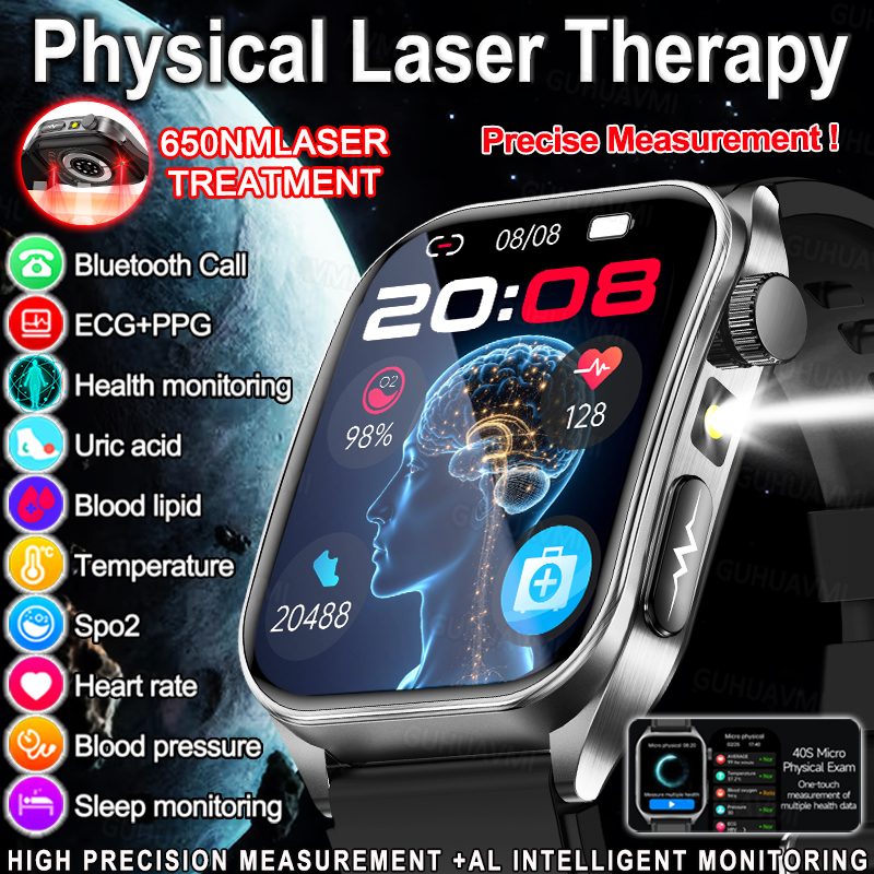 2025 New AI-GPT  Diagosis ECG  - Fall Detection Watch recension och pris