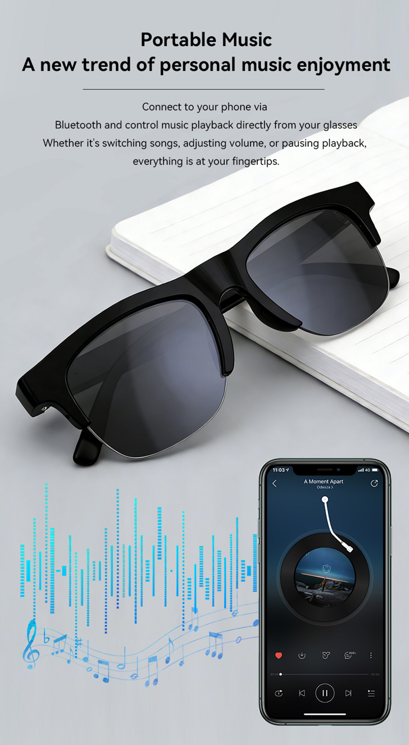 AI Smart Glasses 4K Remote Con - Smart Glasses Lens recension och pris