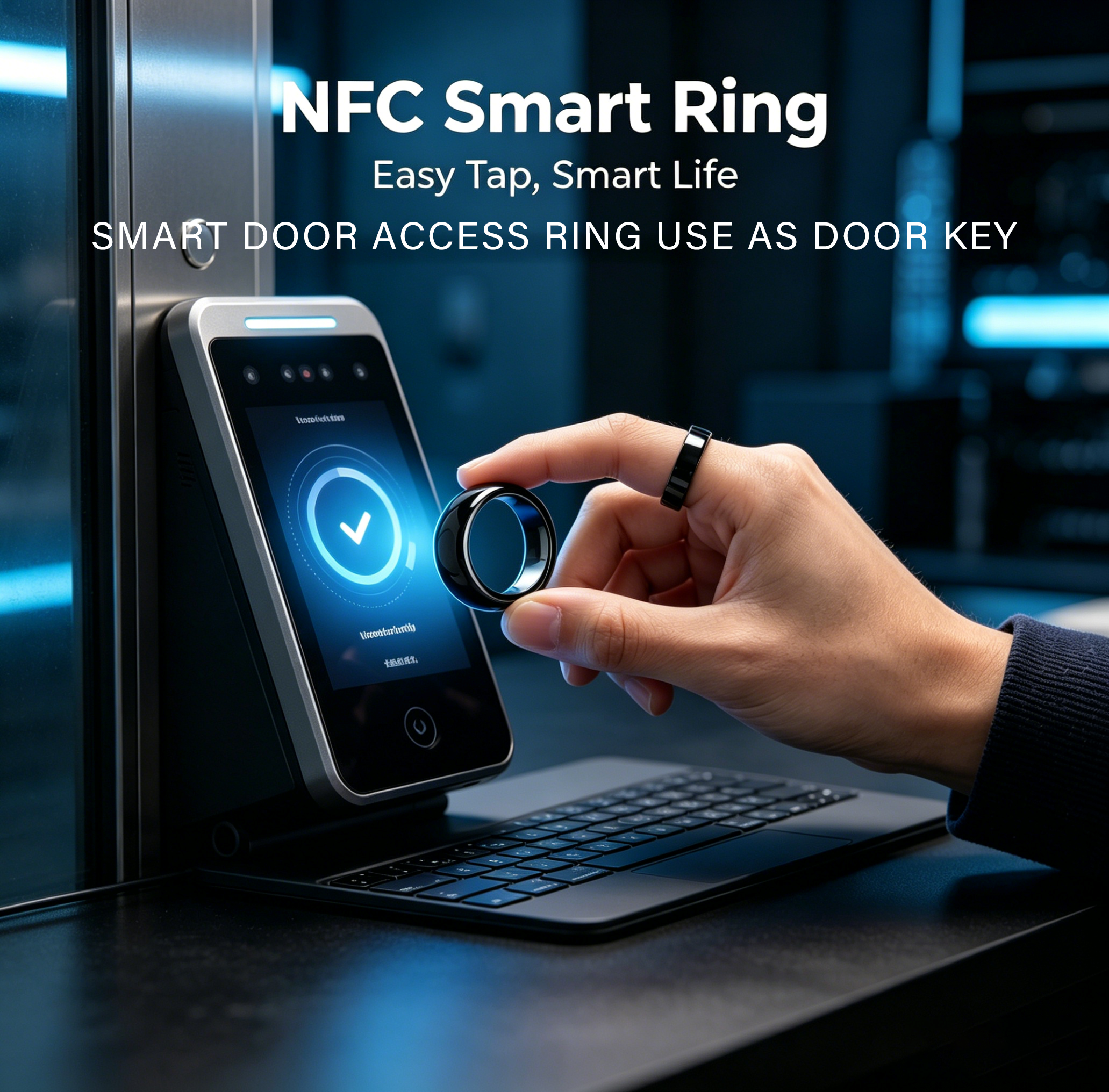 Ntag216 NFC Full Ceramic Smart - Smart Ring Nfc Pay recension och pris
