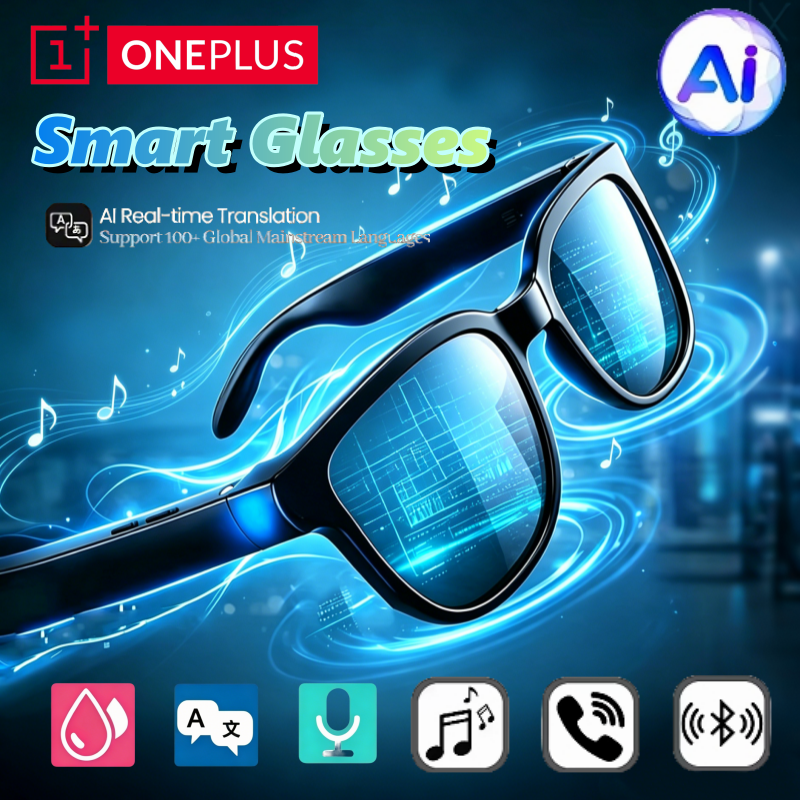 OnePlus AI Smart Wireless Glas - Smart Glasses Lens recension och pris