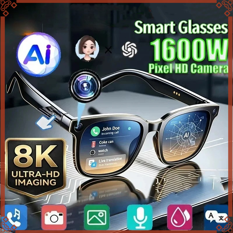 2026 AI Smart Glasses 8K Remot - Smart Glasses Lens recension och pris