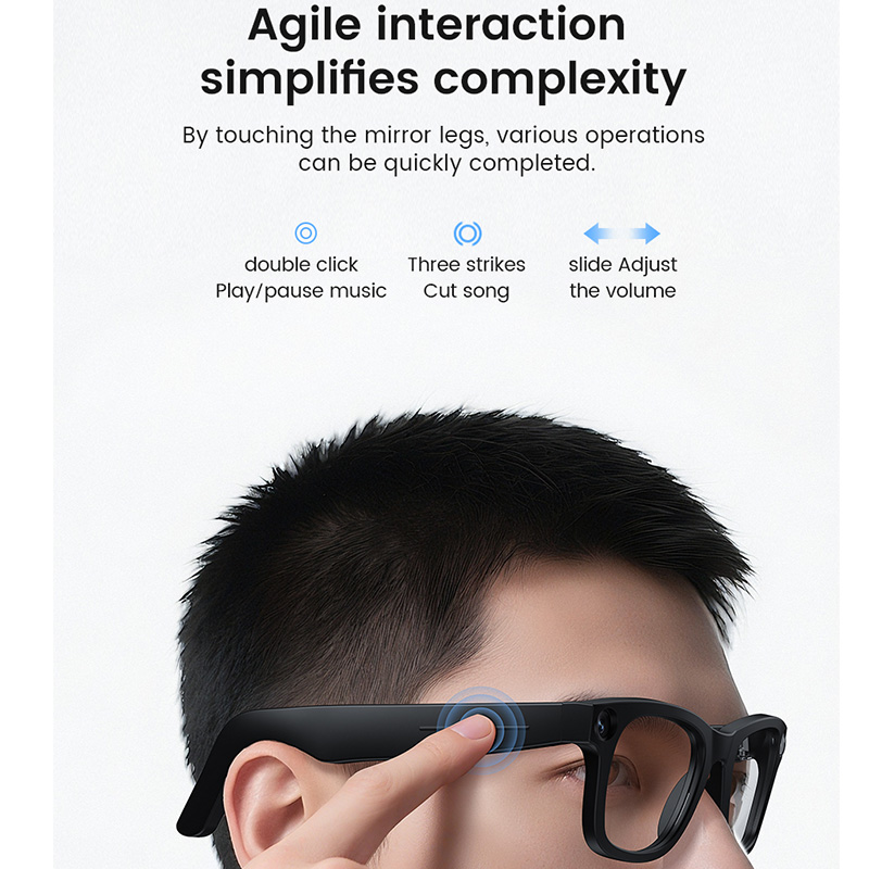 New Smart Camera Glasses AI Vo - Smart Glasses Lens recension och pris
