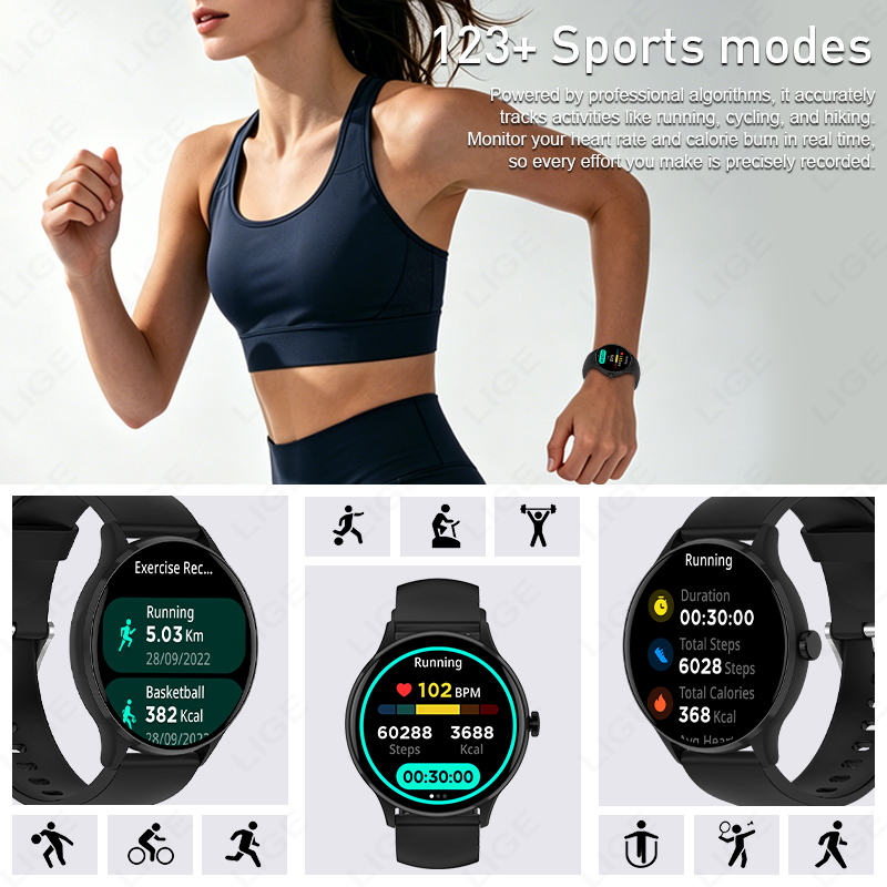 2026 Smartwatch Men Health Mon - Breath Rate Monitor recension och pris