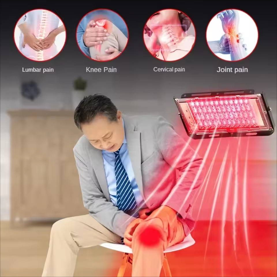 96LEDs Red Light Therapy Panel - Galvanic Skin Sensor recension och pris