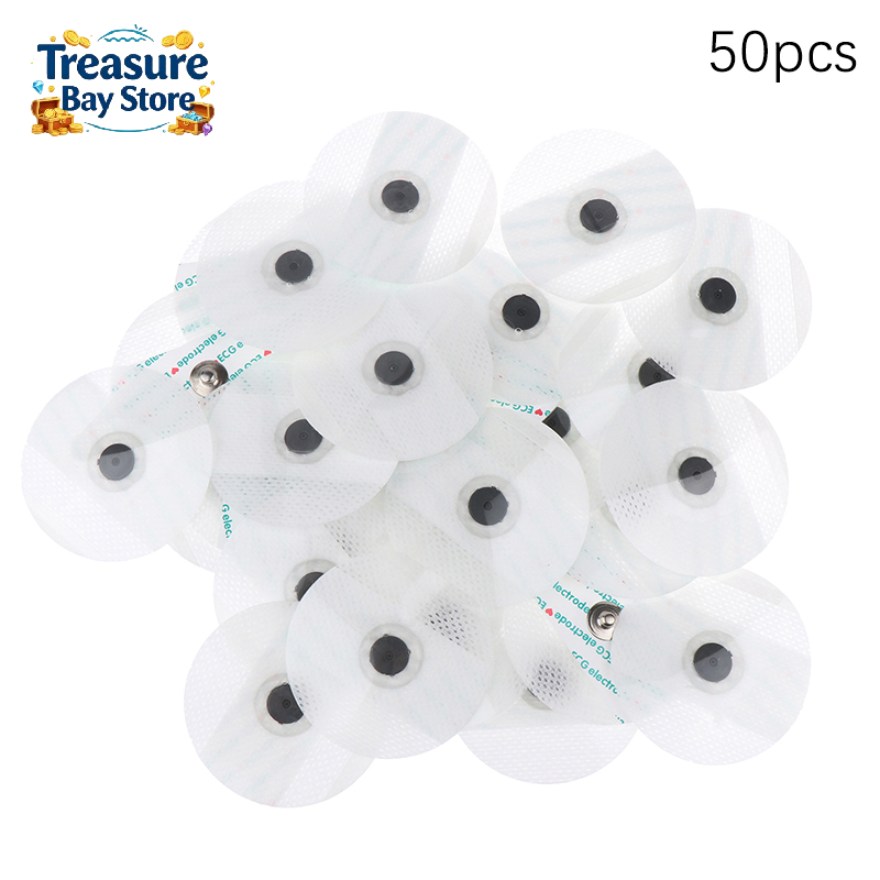 50pcs ECG Electrodes  Disposab - Ecg Patch Monitor recension och pris
